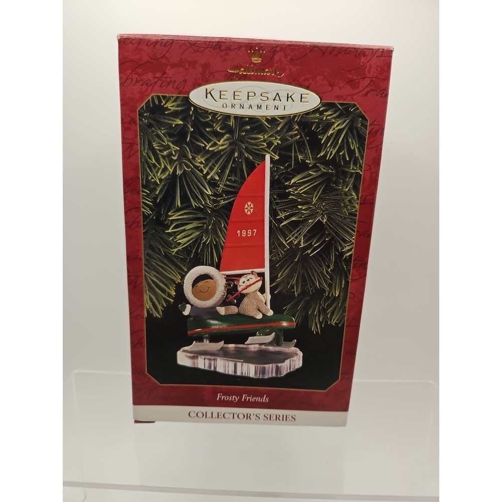 Hallmark Ornament Frosty‎ Friends #18 in series original box 1997 (433)